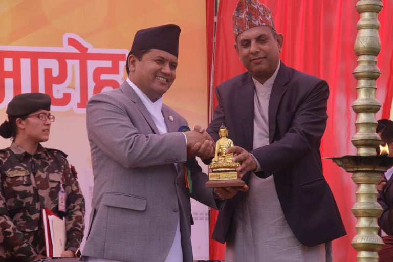 Lumbini Buddhist University official programme archive photo 2020