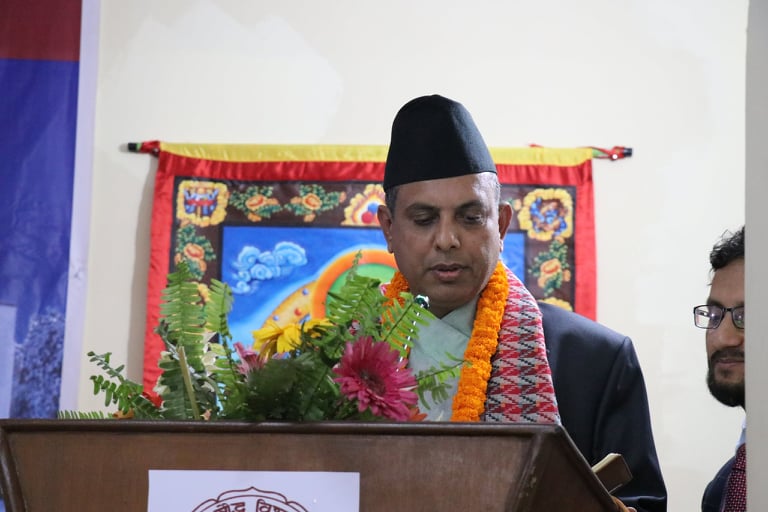 Lumbini Buddhist University official function archive photo 2020