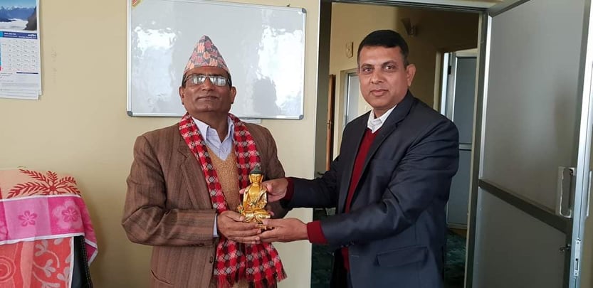 Academic programme at Lumbini Buddhist University archive 2020