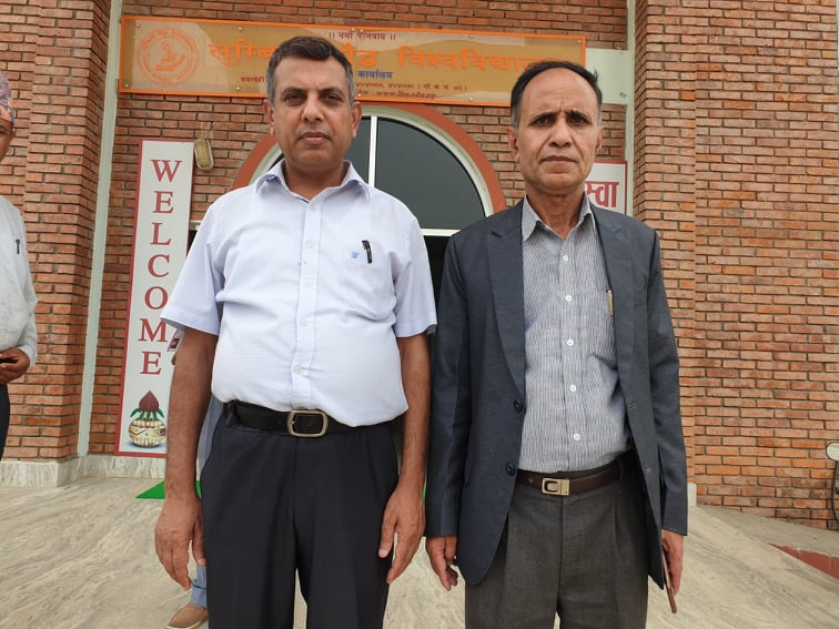Academic programme at Lumbini Buddhist University archive 2020