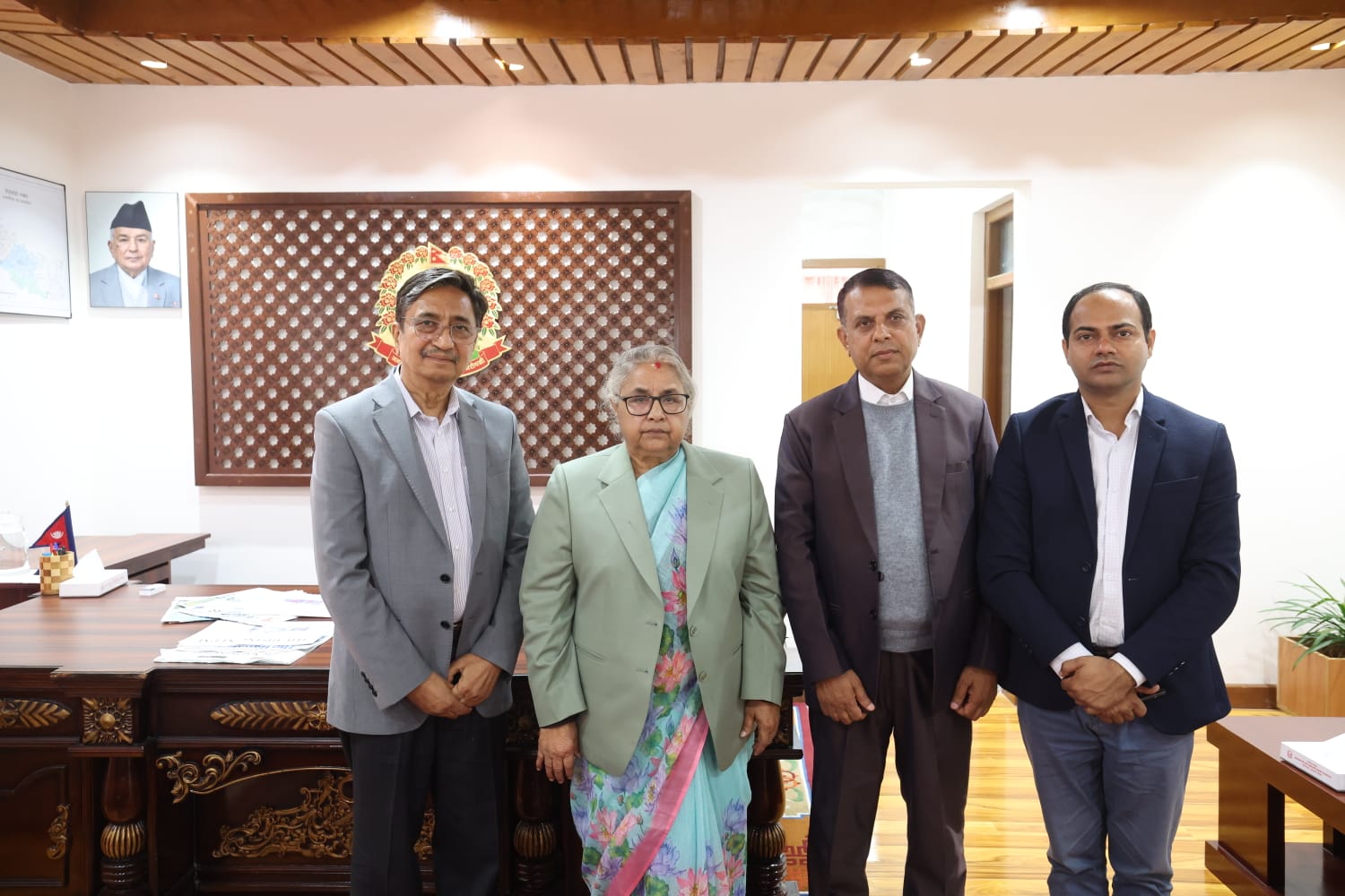 Tilak Ram Acharya and Lumbini Buddhist University