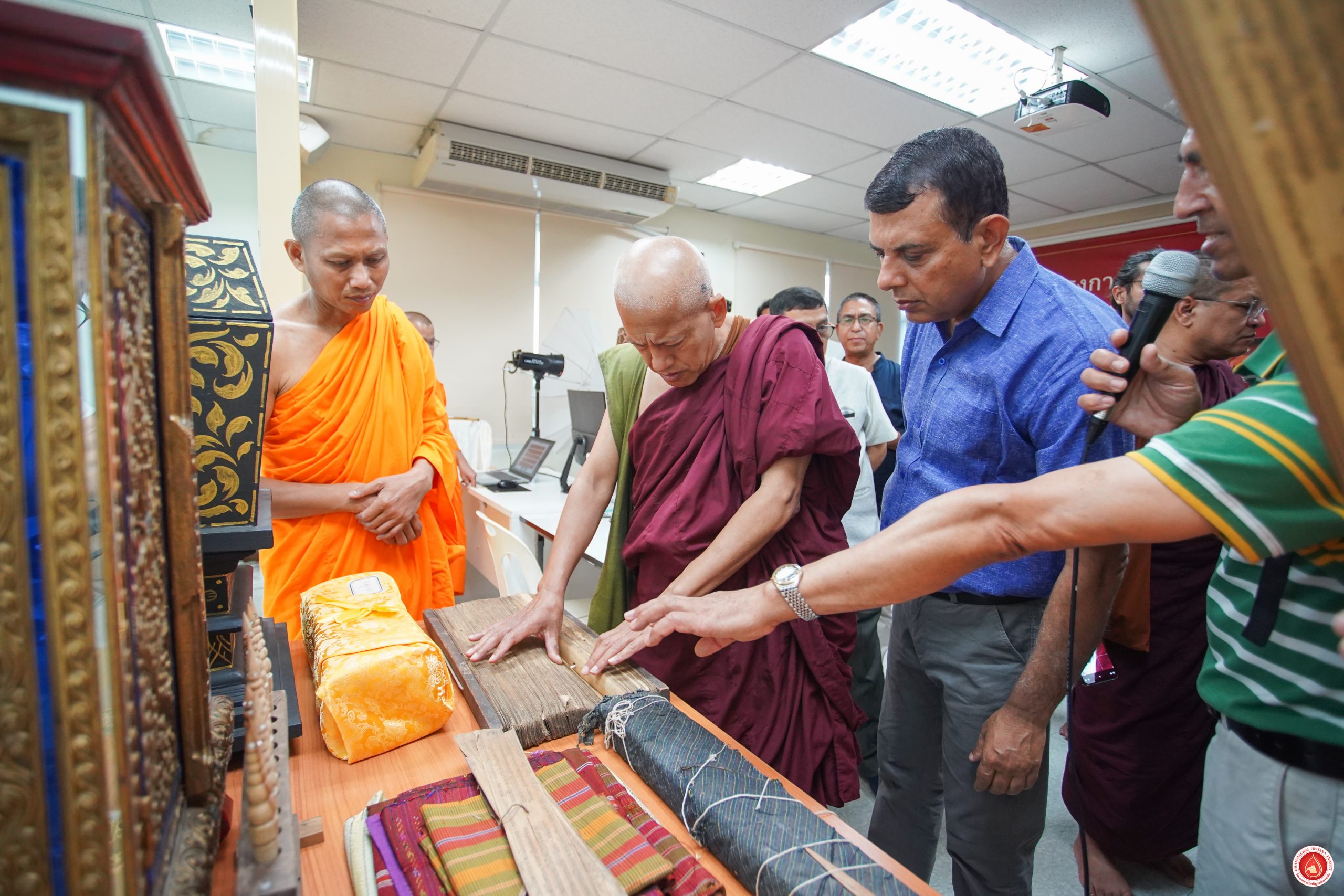 Official academic event ceremony at Lumbini Buddhist University Nepal