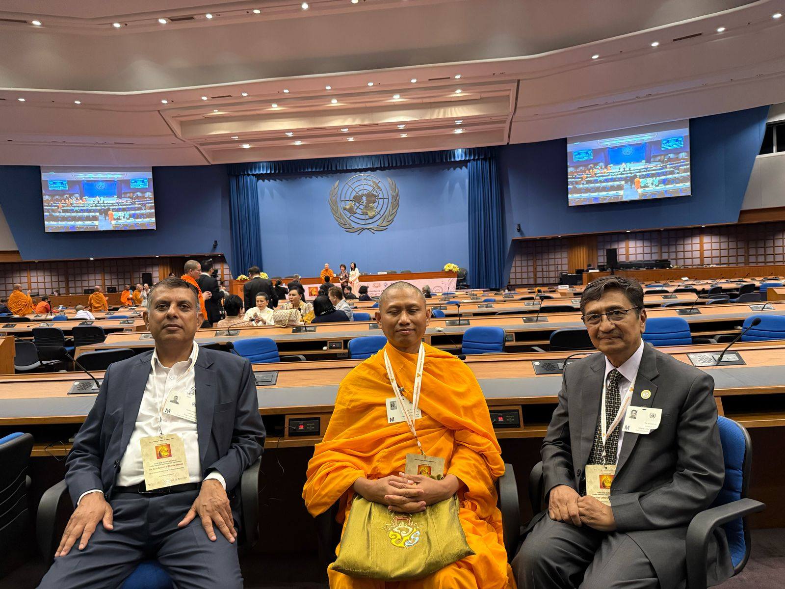 Lumbini Buddhist University representatives at international conference 2025