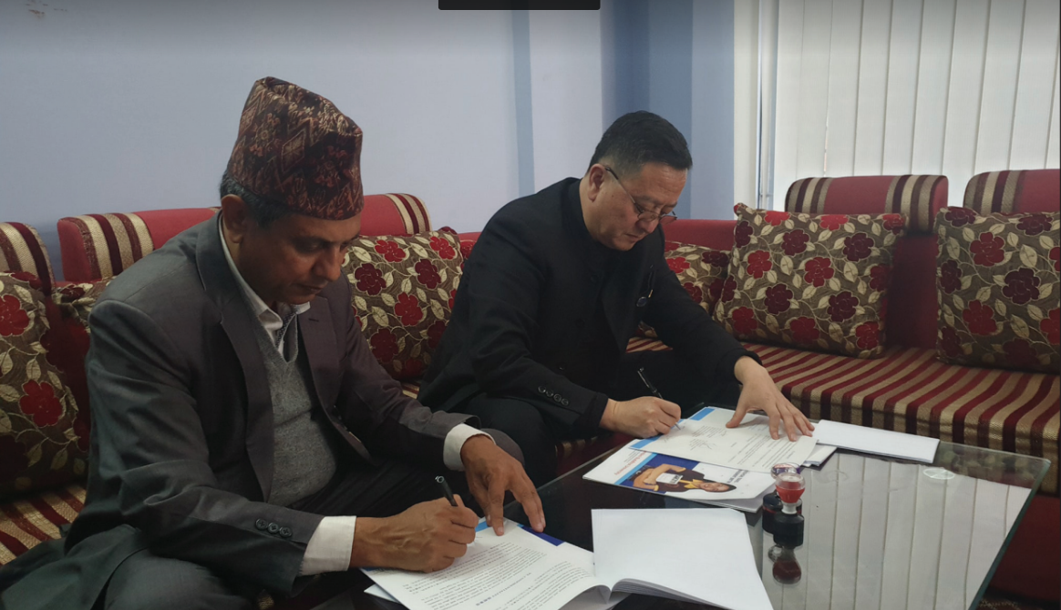 MOU signing for Belt and Road Initiative academic cooperation Lumbini Buddhist University