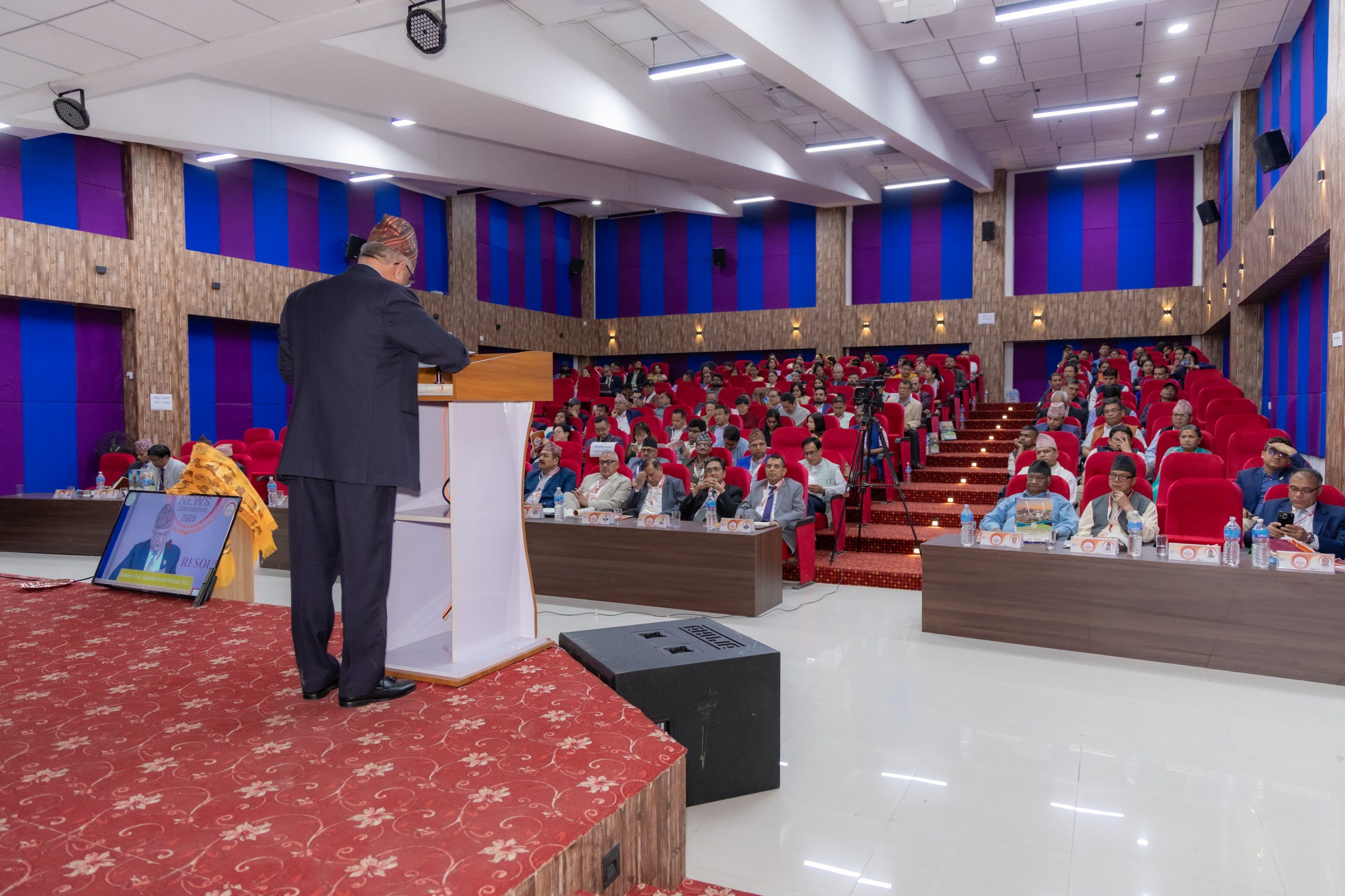 Conference proceedings at 18th N.E.W.S. Conference Lumbini Buddhist University 2025