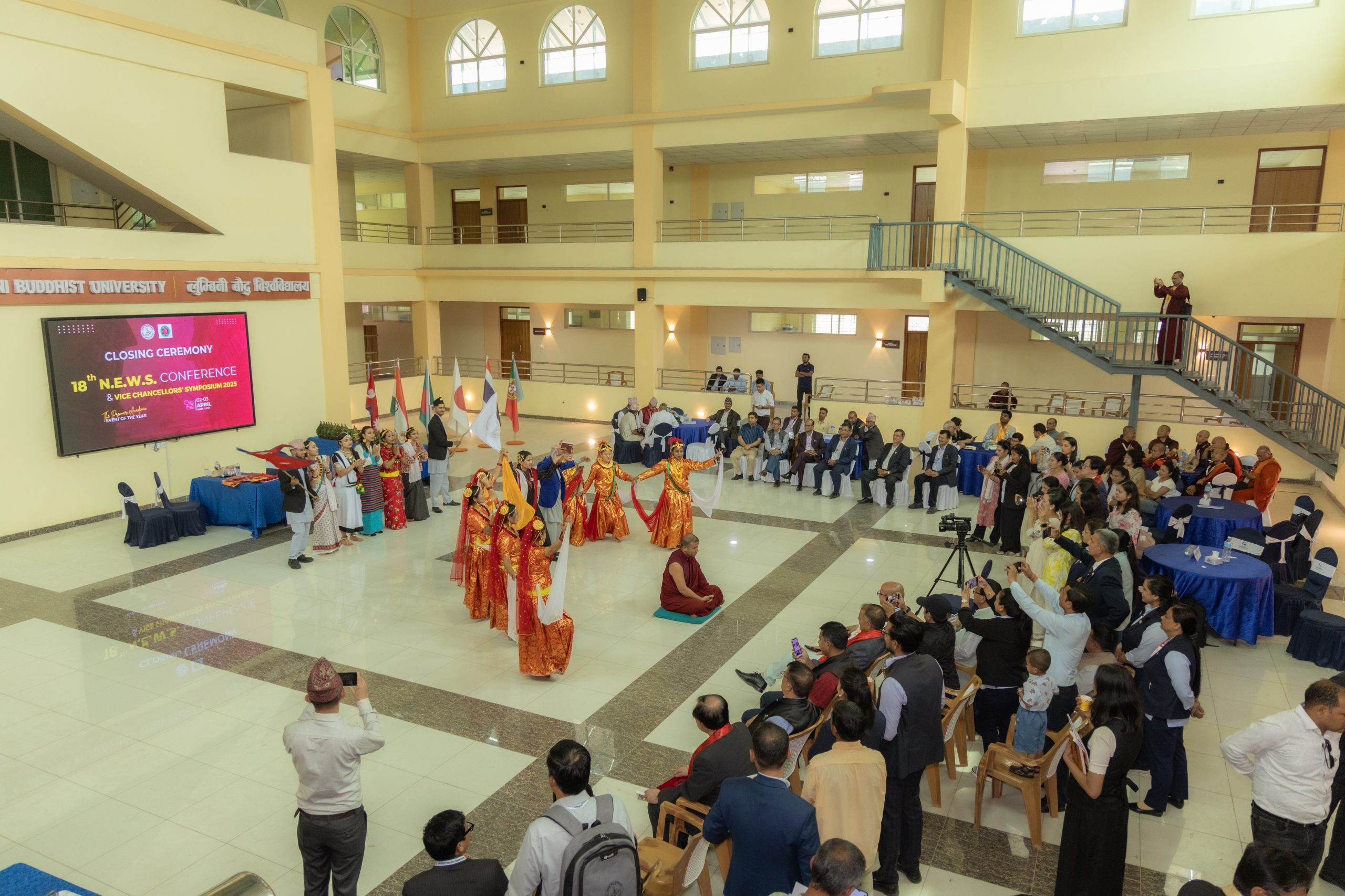 Conference closing ceremony at Lumbini Buddhist University Nepal 2025