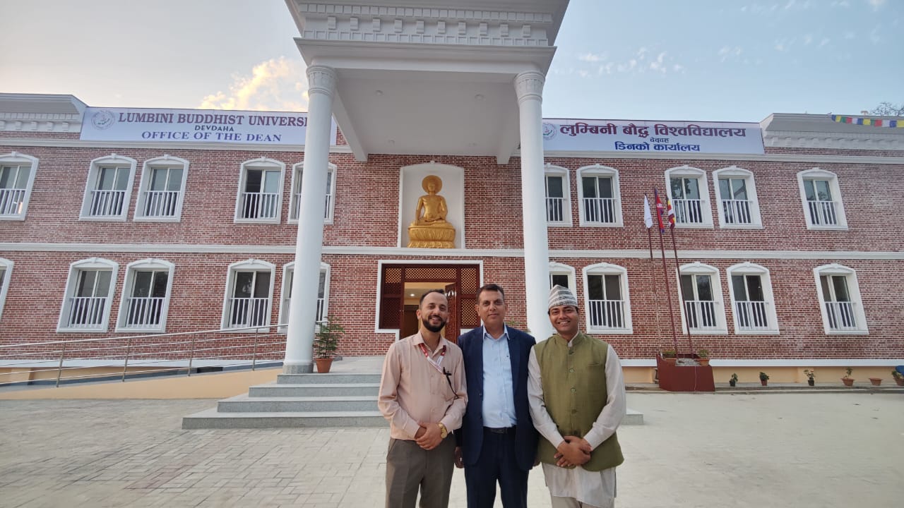 Archive photograph Dr. Tilak Ram Acharya official event Nepal