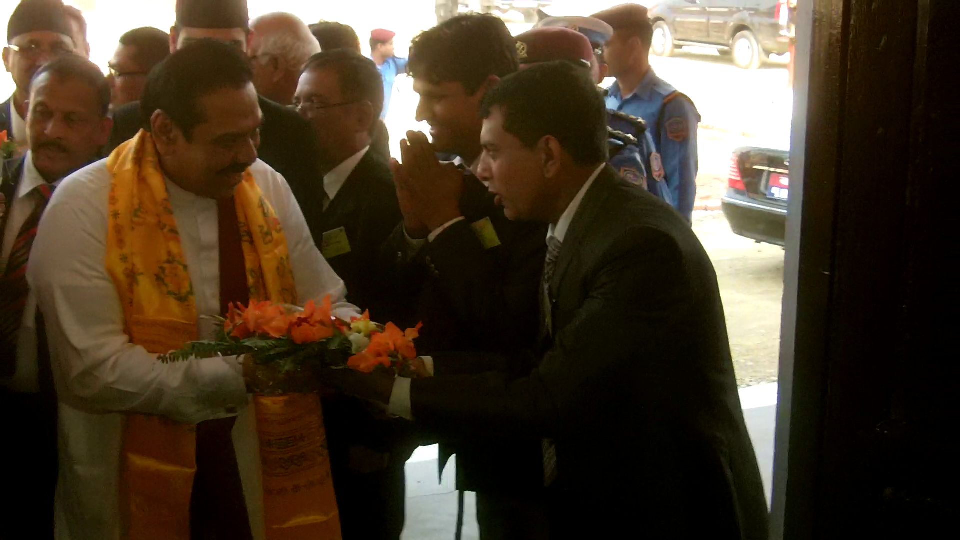 Early archive screenshot from Lumbini Buddhist University event 2014